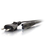 EAN 757120806189 - C2G 80618 cable de transmisión Negro 3 m CEE7/7 C7 acoplador imagen 2