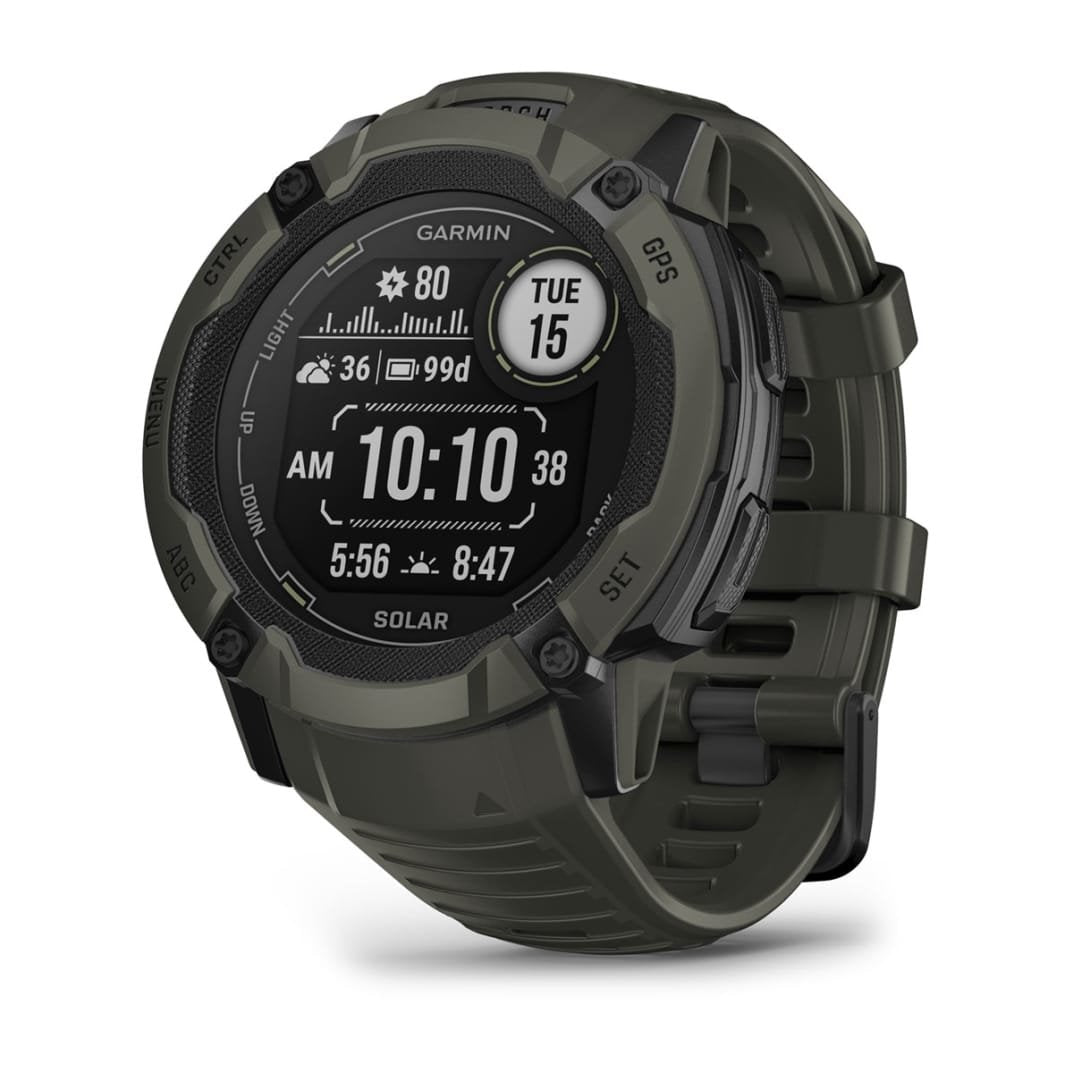 Smartwatch Garmin Instinct 2x Solar Moss 50mm