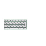 Teclado Alemán Cherry Kw 7100 Mini Bt Wireless De-Layout Agave Verde