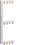 Hager Phasenschiene 3+N-Polig Kcf668l 3reihig 125mm Links Vertikal