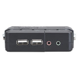 EAN 766623151252 - Manhattan 151252 interruptor KVM Negro imagen 3