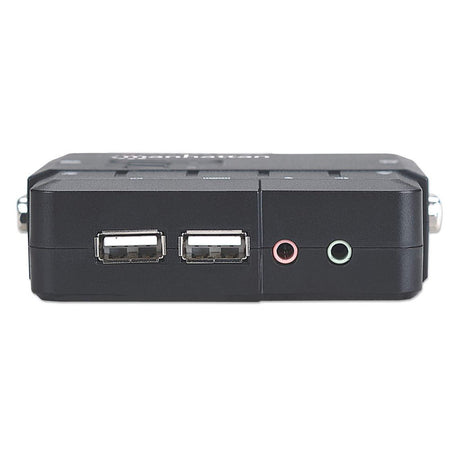 EAN 766623151252 - Manhattan 151252 interruptor KVM Negro imagen 3