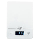Bascula De Cocina Hasta 15 Kg Adler Ad 3170