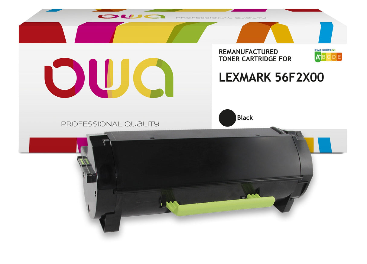 Owa Toner Compatible Con Lexmark 56f0xa0 Negro (20.000 S.)