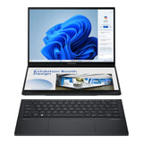 Asus Zenbook Duo Oled Ux8406ma-Ql396w - Ordenador Portátil 14" Wuxga (Intel Core Ultra 9 185h, 32gb Ram, 1tb Ssd, Arc Graphics, Windows 11 Home) Gris Tintero - Teclado Qwerty Español