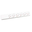 EAN 5714590001181 - Garbot Z66000108-PA01 base múltiple 6 salidas AC Interior Blanco imagen 1