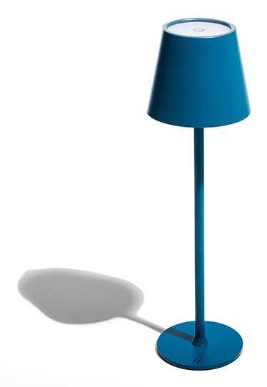 Muitomas Tablelampbl Lámpara De Mesa Led Azul Ártico