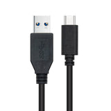 Nanocable Cable Usb 3.1 Gen2 10gbps 3a Usb-C/M-A/M 2m - Negro