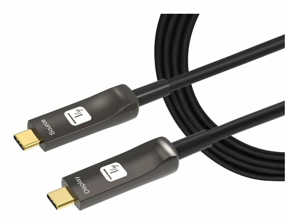 Techly Usb-C Cable Aoc Fiber M M 20m