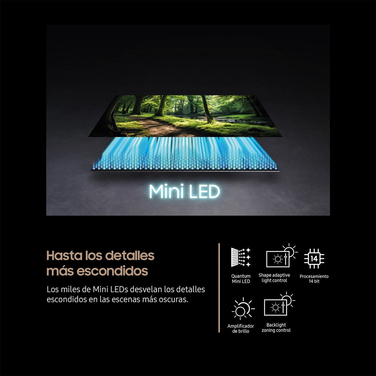Samsung Tv 55" Neo Qled Qn1ef 4k Vision Ai Tv 2025