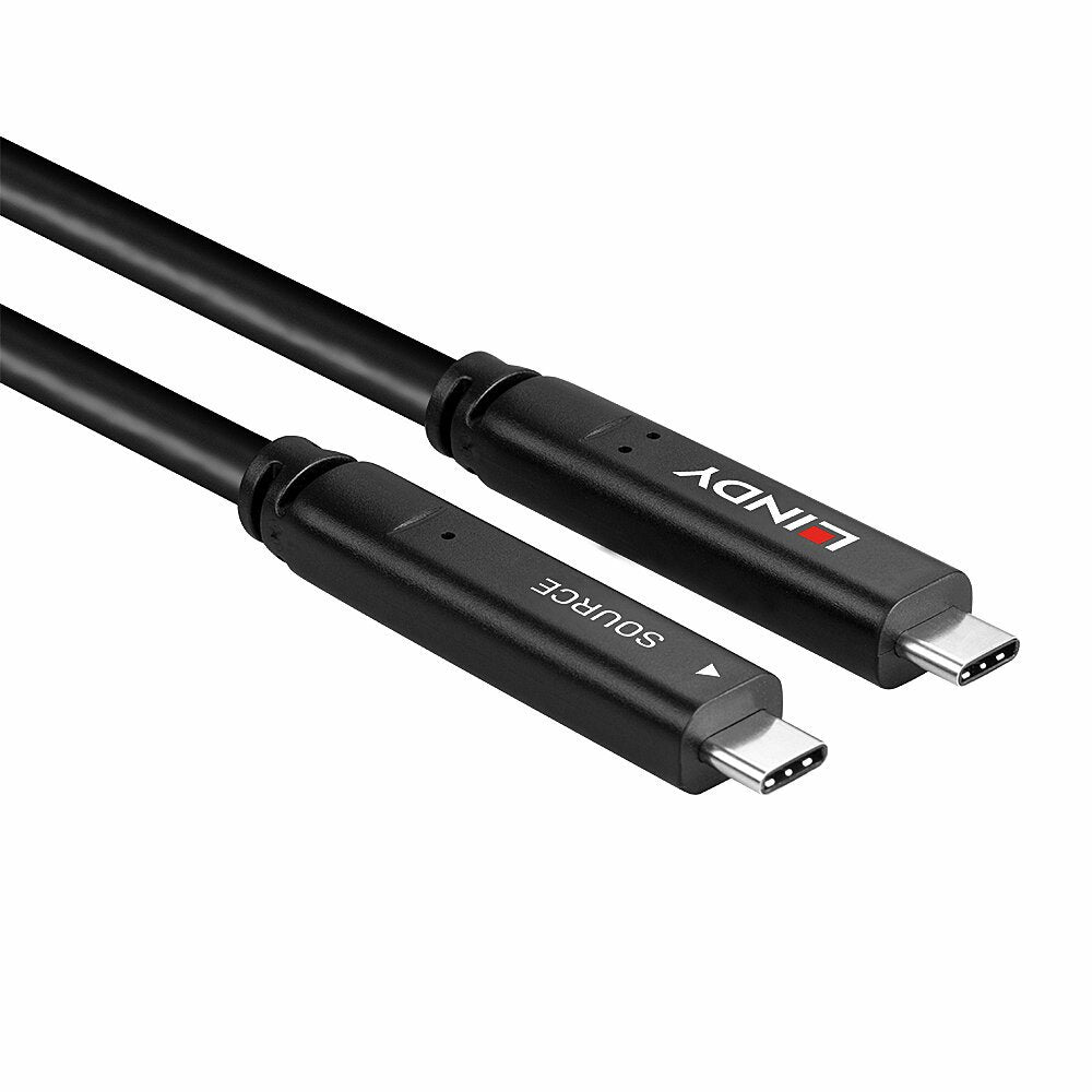 Cable Lindy 43398 Usb 3.2 Gen 1 (3.1 Gen 1) 10 M Usb C Negro
