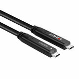 Cable Lindy 43398 Usb 3.2 Gen 1 (3.1 Gen 1) 10 M Usb C Negro