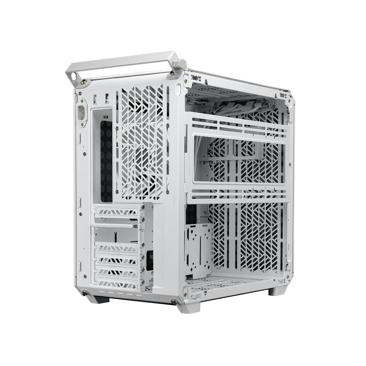 Caja Pc Cooler Master Qube 500 Flatpack White Edition, Q500-Wgnn-S00
