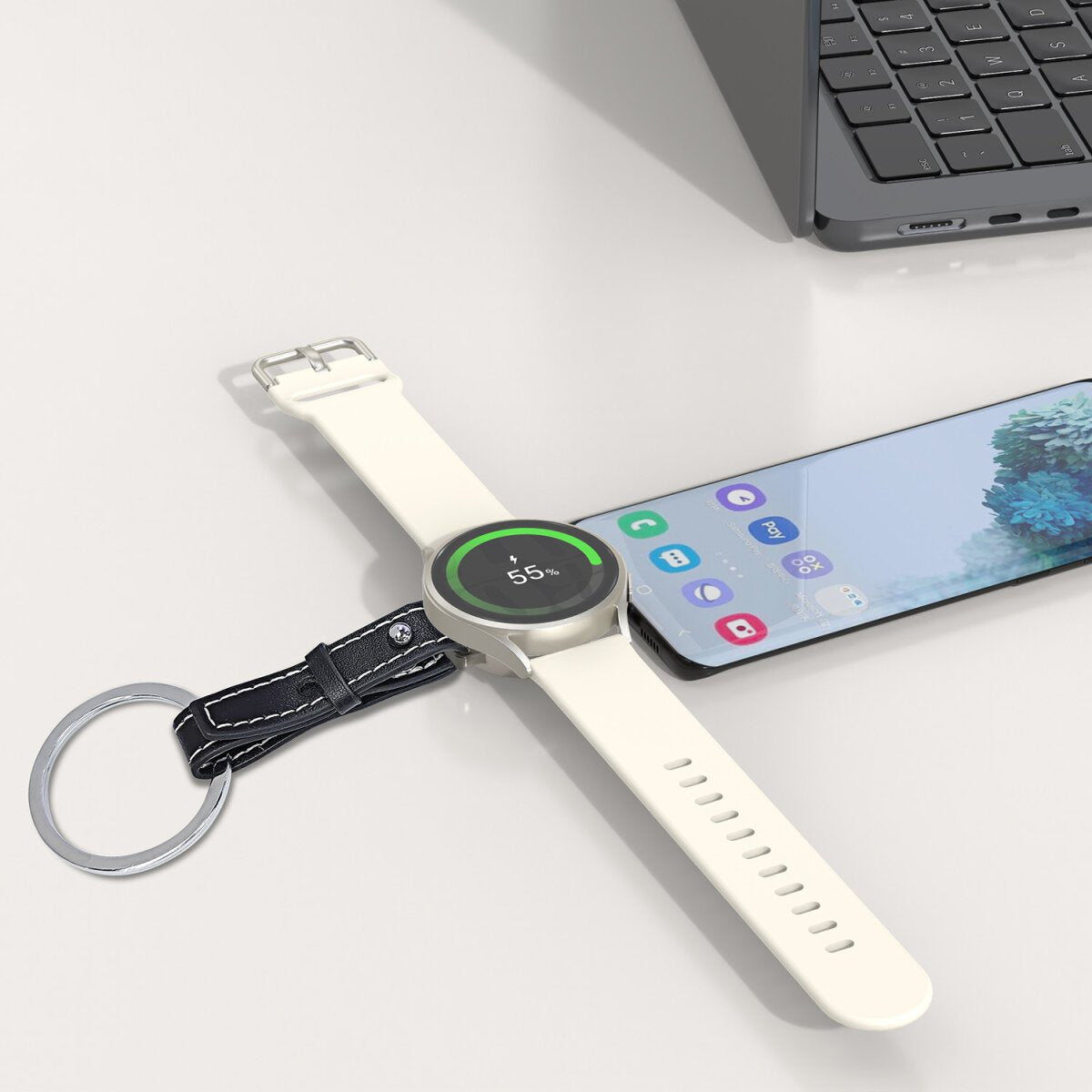 4smarts Wireless Charger Fr Samsung Watch. Schwarz