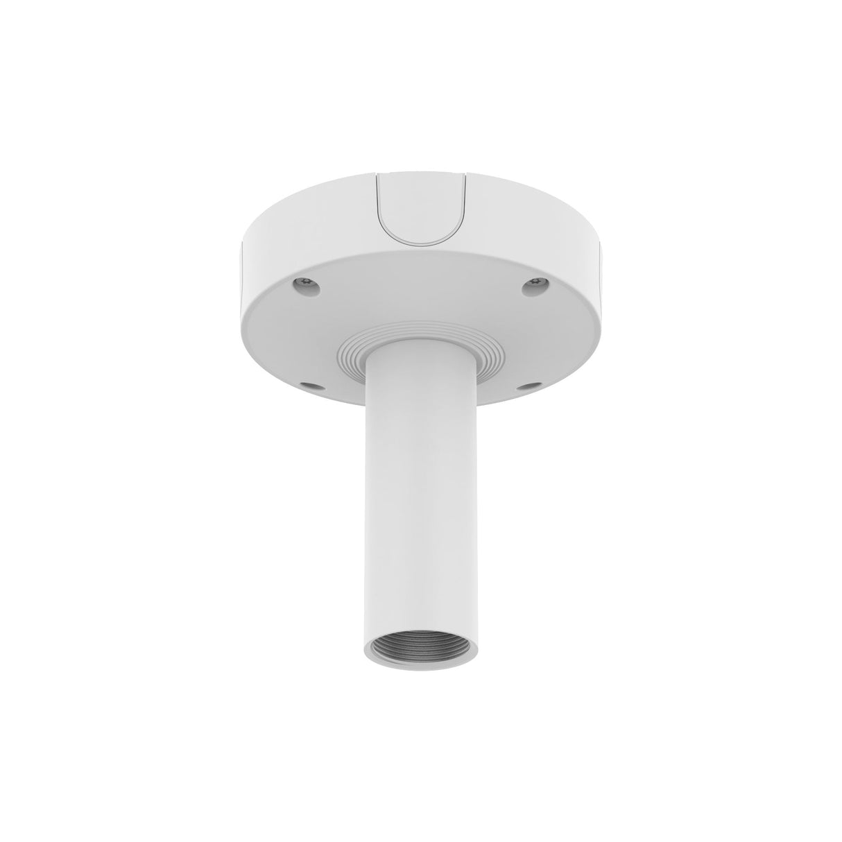 Ceiling Mount, Aluminum,  White, Dimensions