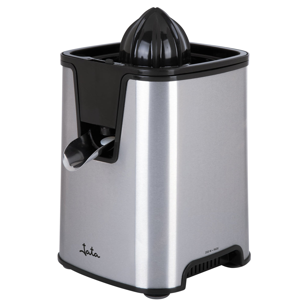 EAN 8421078036227 - JATA JEEX1046 prensa de cítricos eléctricos 350 W Negro, Acero inoxidable imagen 1