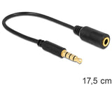 Delock Cable Stereo Jack 3.5 Mm 4 Pin > Stereo Plug 3.5 Mm 4 Pin (Changes Pin)