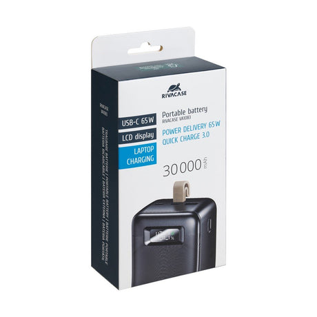 EAN 4260709014043 - Rivacase VA1083 batería externa Polímero de litio 30000 mAh Negro imagen 13