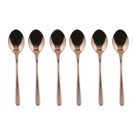 EAN 8014808166730 - Sambonet Taste Cuchara de café Acero inoxidable Cobre, Espejo 6 pieza(s) imagen 1