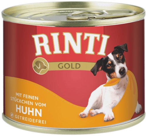 EAN 4000158910318 - RINTI Gold Pollo Adulto 185 g imagen 1