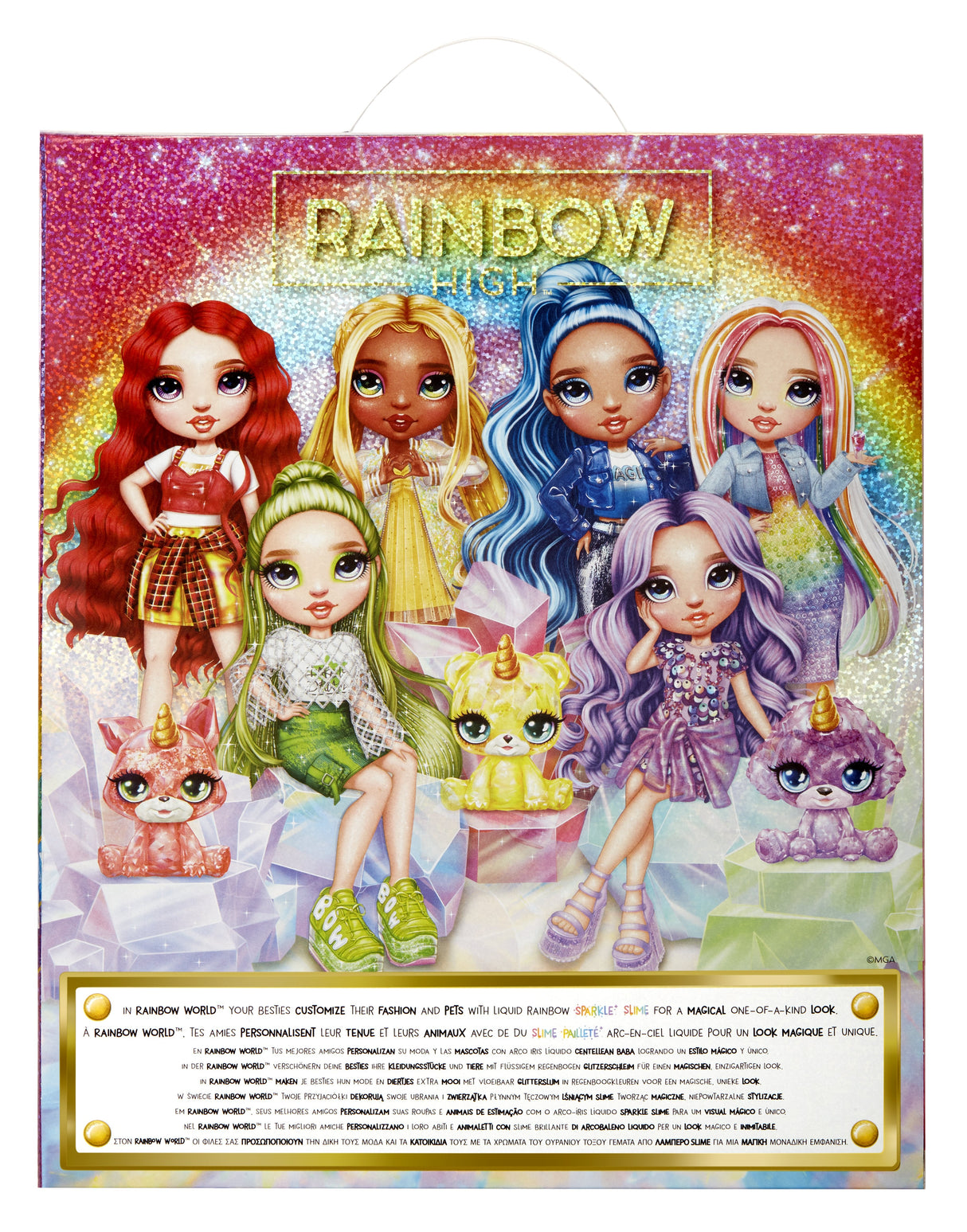 Muñeca Skyler Rainbow World Rainbow High 25cm