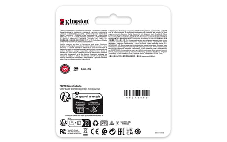 EAN 0740617340556 - Kingston Technology Canvas React Plus 1 TB SDXC UHS-II Clase 10 imagen 4