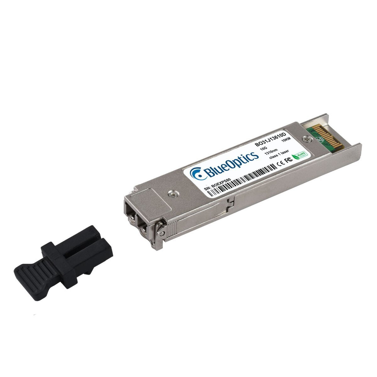 Blueoptics Intel Txn181072013x5c Blueoptics Bo31j13610d Xfp Transceiver, 10gbase-Lr, Singlemode Fiber, 1310nm, 10km