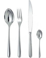 Alessi Caccia Cutlery Set 24 Pcs Silver