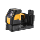 Láser De Líneas Cruzadas Dewalt Dce088ng18, 12/18 Voltios, Láser De Líneas Cruzadas Negro/Amarillo, Sin Batería Ni Cargador, Líneas Láser Verdes, Caja T Stak Dce088ng18-Xj