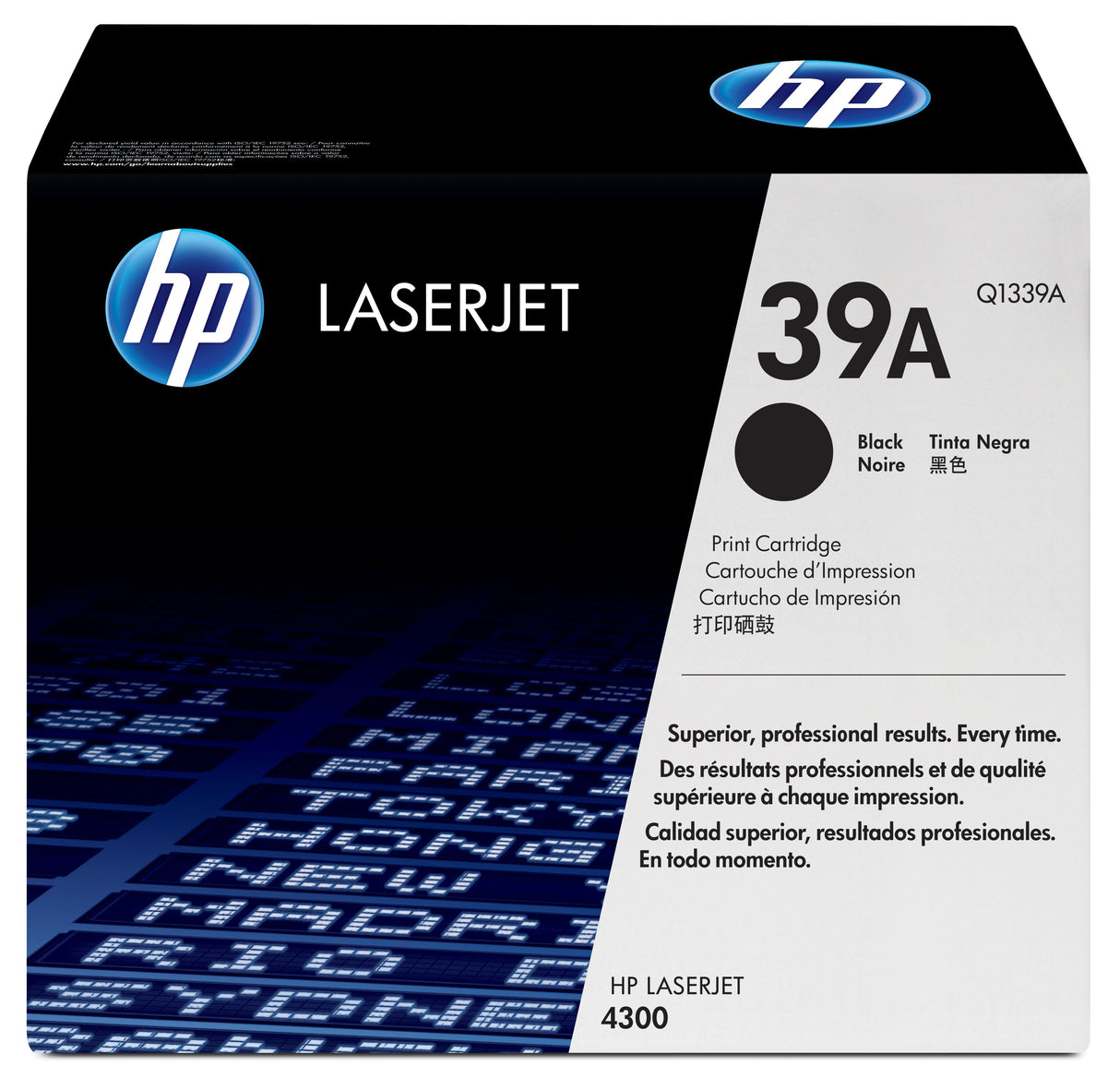 EAN 0808736185424 - HP 39A Black Original LaserJet Toner Cartridge cartucho de tóner 1 pieza(s) Negro imagen 1