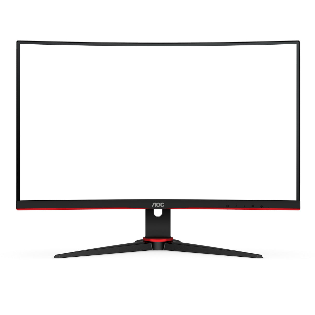 Monitor 27 Aoc Gaming Curvo Cq27g2se Qhd 2560x1440 165hz 2hdmi 1dp Negro-Red