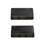 Divisor Hdmi Logilink 1x4 Puerto, 4k / 30hz, Delgado, Negro.