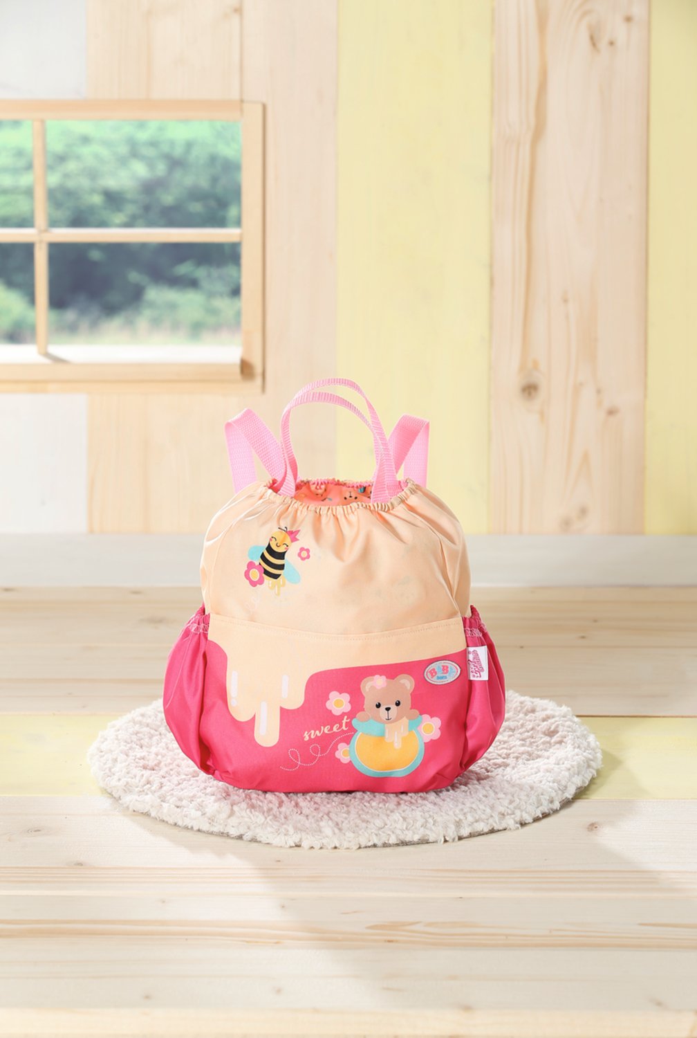 Mochila De Osito Baby Born® De Zapf Creation (Amarillo) 834831