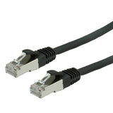 Value Cable De Red Kat.6 Class E S Ftp Pimf Lsoh Schwarz 1,5m