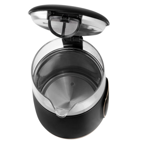 EAN 5905575907806 - Adler D 1305 BG tetera eléctrica 1,7 L 2200 W Negro, Transparente, Oro imagen 6