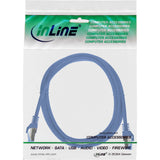 Inline® Patch Cable, Cat.6a, S/Ftp, Tpe (Lszh), Cca, Blue, 3m
