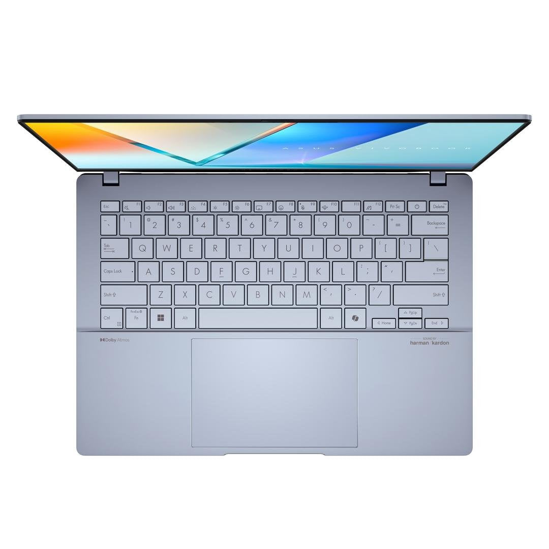 Asus Vivobook S 14 Oled S5406sa-Pp051w Copilot+ Pc - Ordenador Portátil 14" 3k 120hz (Intel Core Ultra 5 226v, 16gb Ram, 1tb Ssd, Arc Graphics 130v, Windows 11 Home) Azul Neblina - Teclado Qwerty Español