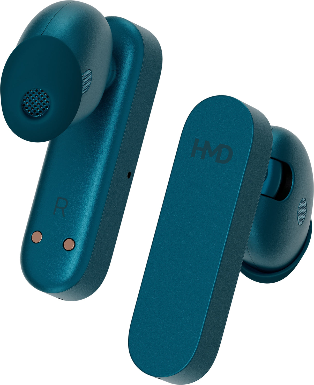 Auriculares Hmd Amped Buds Inalámbrico  Bluetooth Cian