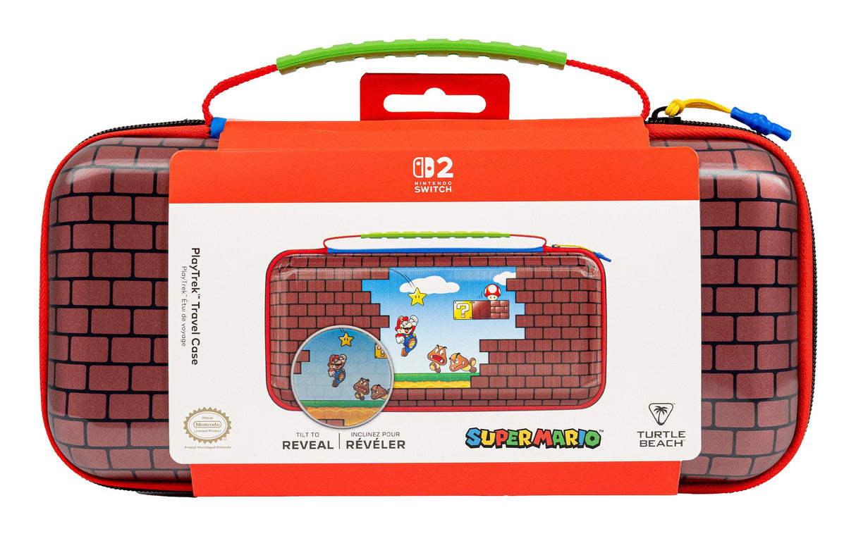 Turtle Beach Playtrek Funda De Viaje Mario Bricks - Switch 2