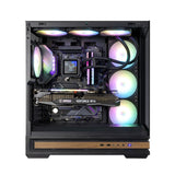 Caja Pc Zalman P40 Namu Atx 4 Xvent 120mm Argb 2xusb 3.0 Negro S/N Fuente