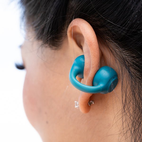 Jlab Flex Open Air Clip Tws Headphon Headphones Teal