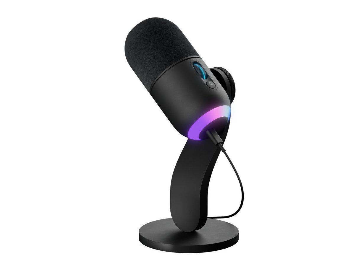 Micrófono Logitech G Yeti Gx   De Superficie Para Mesa Negro