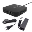 EAN 8595611707742 - i-tec USB-C Dual HDMI Docking Station with Power Delivery 100 W + Universal Charger 100W imagen 1