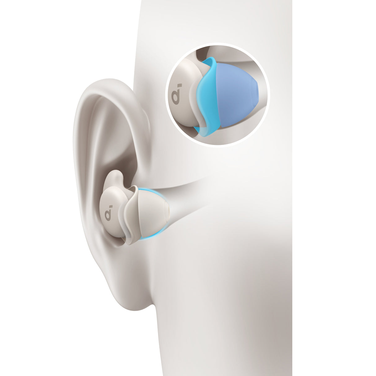 Auriculares  Soundcore Sleep A20 Blanco  Bluetooth