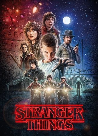 Puzzle Poster Temporada 1 Stranger Things 1000pz
