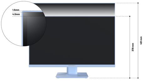EAN 4589511175736 - JAPANNEXT JN-I238FHD120F-HSP-BB pantalla para PC 60,5 cm (23.8") 1920 x 1080 Pixeles Full HD LCD Azul imagen 5