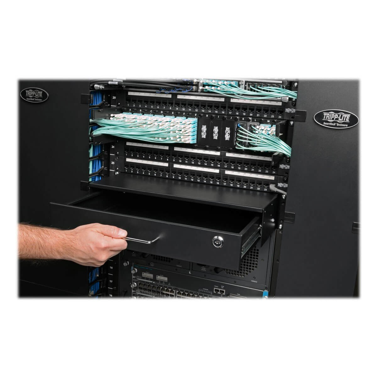 Eaton Tripp Lite   Smartrack 2u Locking Rack-Mount Storage Drawer