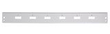 Efb Frontblende 6 X Sc Duplex Lc Quad Horizontal Grau