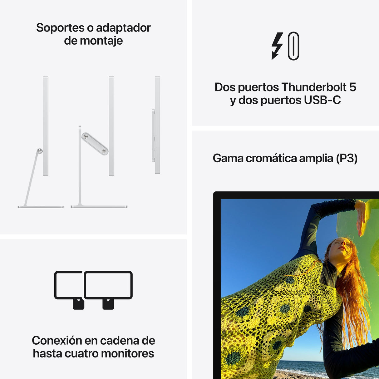 Apple Studio Display - Standard Glass - Tilt-Adjustable Stand (2026)