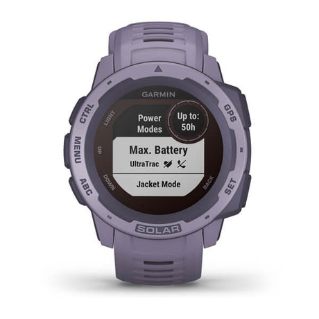 EAN 0753759235918 - Garmin Instinct Solar MIP 45 mm Digital 128 x 128 Pixeles Púrpura GPS (satélite) imagen 6
